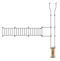 Воркаут ЛОВ 108 зеленый ВТ 102.19-02 Воркаут ЛОВ 108 зеленый ВТ 102.19-02