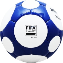 СЦ*Мяч футб. проф. "MIKASA MC 571 WB", р.5, FIFA Quality (FIFA Inspected), бело-синий