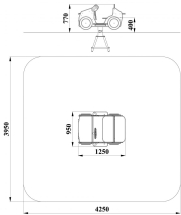 ДИО 4.171 Качалка на пружине граффити ДИО 4.171 Качалка на пружине граффити