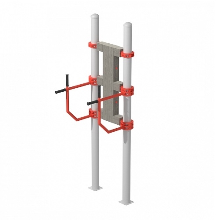 Рукоятки для тренировки мышц верхнего плечевого пояса для норм ГТО S716 IronKing, фото 1