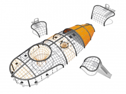 Пространственная канатная конструкция, фото 1