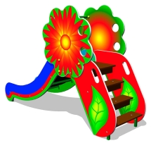 Детская горка Астра Г037 H=650 для игровых площадок Детская горка Астра Г037 H=650 для игровых площадок