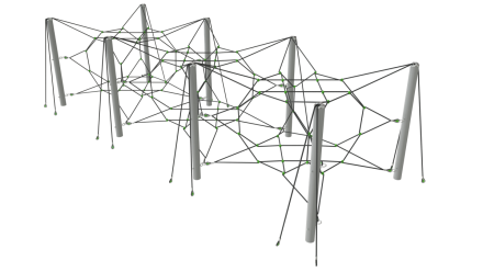 Канатная часть для конструкции "Тройная", фото 1