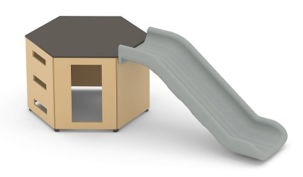 Спортивный комплекс Горка Romana 115.05.00 для уличных спортивных площадок, фото 2