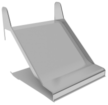 Горка из нержавеющей стали ГГН-1500.1000.002 для детской площадки