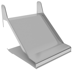 Горка из нержавеющей стали ГГН-1500.1000.002 для детской площадки