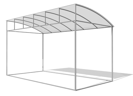 Навес для колясок ВСТ 1525, фото 1