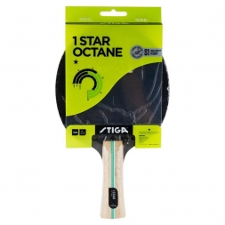 Ракетка для настольного тенниса Stiga Octane 1*, для любителей, одобренная ITTF