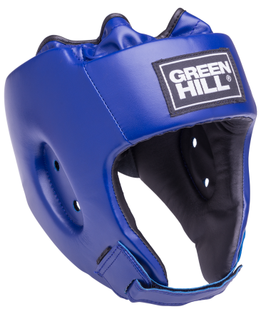 Шлем открытый Special HGS-4025, кожзам, синий, фото 1