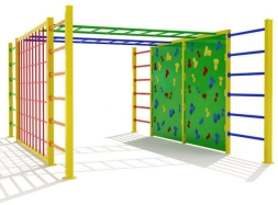 Уличный спортивный комплекс Актив спорт 11 для детской площадки, фото 1 Уличный спортивный комплекс Актив спорт 11 для детской площадки, фото 1