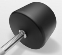 BRONZE GYM BG-PA-BB-S40 Штанга обрезиненная прямая 40 кг