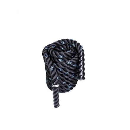Тренировочный канат LIVEPRO Battle Rope, 5 см x 9 м, черный, фото 1