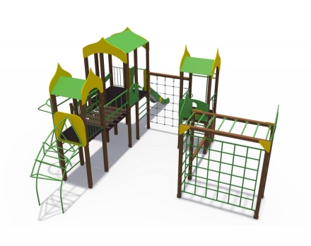 Детский игровой комплекс Поляна ДИО 08000, фото 3