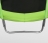 ARLAND Батут 10FT с внешней страховочной сеткой и лестницей (Light green)