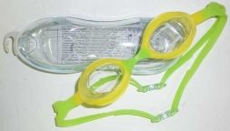 Очки для плавания детские Cliff G911 желто-зеленые