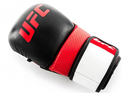 (UFC PRO Перчатки для спарринга черные S/M), фото 3