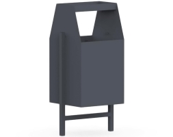 Урна круглая поворотная Чистота 4 , фото 1 Урна круглая поворотная Чистота 4 , фото 1