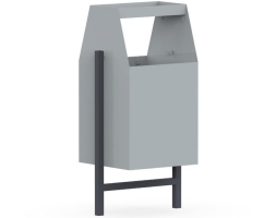 Урна круглая поворотная Чистота 4 , фото 2 Урна круглая поворотная Чистота 4 , фото 2