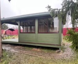 Застекленная беседка БЕЛЫЙ ОАЗИС, фото 10