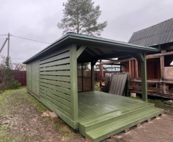 Застекленная беседка БЕЛЫЙ ОАЗИС, фото 8