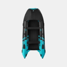 Gladiator E 420 PRO AIR Черно-бирюзовый моторная лодка ПВХ НДНД