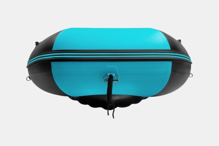 Gladiator E 420 PRO AIR Черно-бирюзовый моторная лодка ПВХ НДНД, фото 7