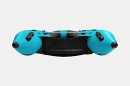 Gladiator E 420 PRO AIR Черно-бирюзовый моторная лодка ПВХ НДНД, фото 9