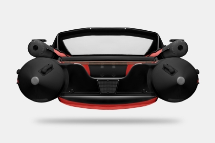 GLADIATOR E 450 X Expedition Красно-черный моторная лодка ПВХ, фото 5