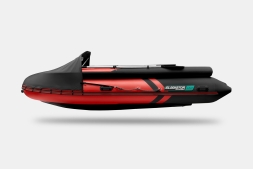 GLADIATOR E 450 X Expedition Красно-черный моторная лодка ПВХ, фото 4