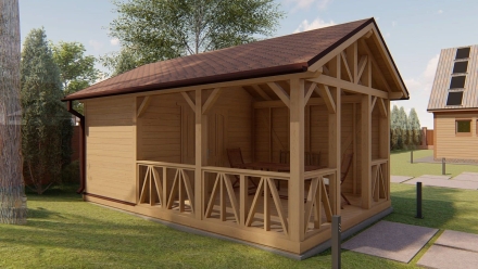 Закрытая беседка РЕТБА, фото 1