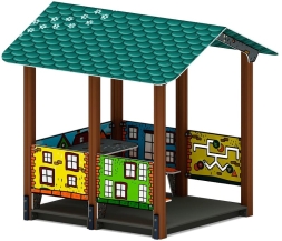 Домик большой 1 (Город) МФ 10.01.07-01, фото 4 Домик большой 1 (Город) МФ 10.01.07-01, фото 4