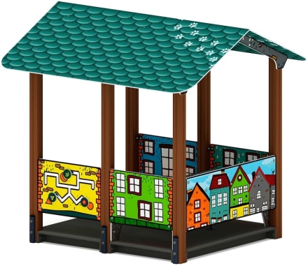 Домик большой 1 (Город) МФ 10.01.07-01, фото 1