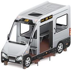 Автобус (серый) - Беседка - МФ 10.03.13-02, фото 1 Автобус (серый) - Беседка - МФ 10.03.13-02, фото 1