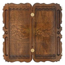 Нарды резные "2 Герба", Avetyan Нарды резные "2 Герба", Avetyan