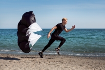 Парашют для бега сдвоенный Парашют для бега сдвоенный