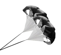 Парашют для бега сдвоенный Парашют для бега сдвоенный