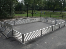 Ринг для панны квадратный из нерж.стали, фото 1