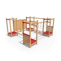 Детский комплекс для лазания v.2 Смол Детский комплекс для лазания v.2 Смол