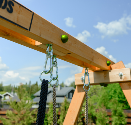 Детский игровой комплекс UNIX Kids (6 in 1) Light Green, фото 7