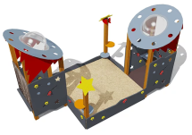 Песочный дворик ВСТ 4131 для детской площадки Песочный дворик ВСТ 4131 для детской площадки