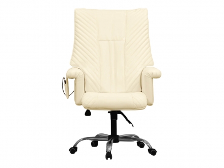 Офисное массажное кресло Ego President EG1005 Крем (Арпатек), фото 3