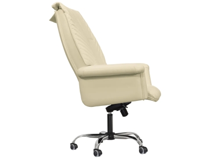Офисное массажное кресло EGO President EG1005 Крем (Арпатек), фото 7