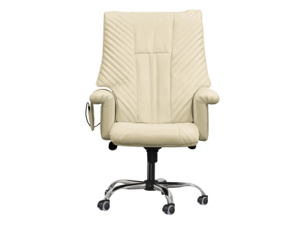 Офисное массажное кресло EGO President EG1005 Крем (Арпатек), фото 5