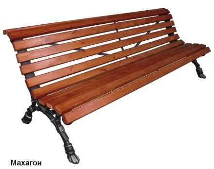 Скамейка парковая Европа, Лиственница 3,0 м, фото 4