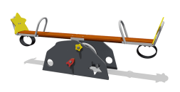 Качалка-балансир Космос ВСТ 4241 для детской площадки Качалка-балансир Космос ВСТ 4241 для детской площадки