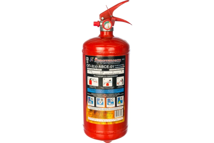 Порошковый огнетушитель с манометром ОП-2 з A;В;С;Е СПЕЦ, фото 1