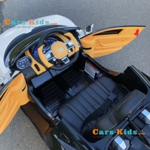 Электромобиль Bugatti Chiron HL318 белый Электромобиль Bugatti Chiron HL318 белый