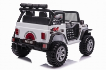 Детский электромобиль джип XMX с полным приводом (белый, EVA, 12V) - XMX618-4WD-WHITE