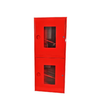 Шкаф АгроСнаб ШПК-320 610х1300х230 под 1 пожарный рукав и 2 огнетушителя встраиваемый открытый 37728
