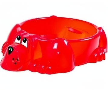 Песочница-бассейн &quot;Собачка&quot; 373 красный, фото 1